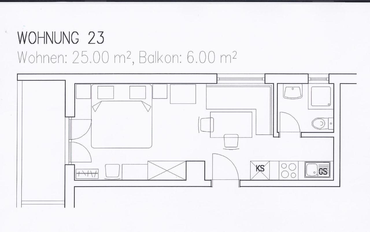 Haus Tuklar Hotel Brand  Eksteriør billede